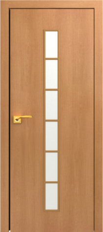Межкомнатная дверь ламинированная Стандарт 12 Миланский орех